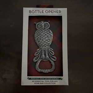 Owl Bottle Opener Barware